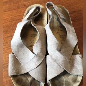 Leather Birkenstock-Like sandals